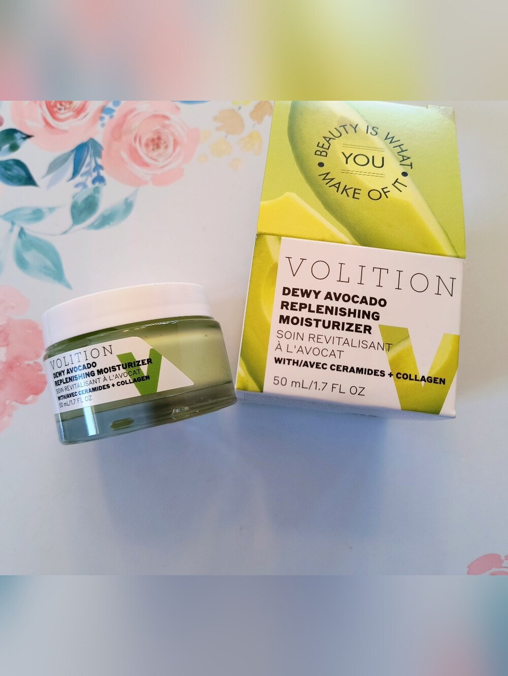 Volition Dewy Avocado Replenishing Moisturizer With Ceramics And Collagen